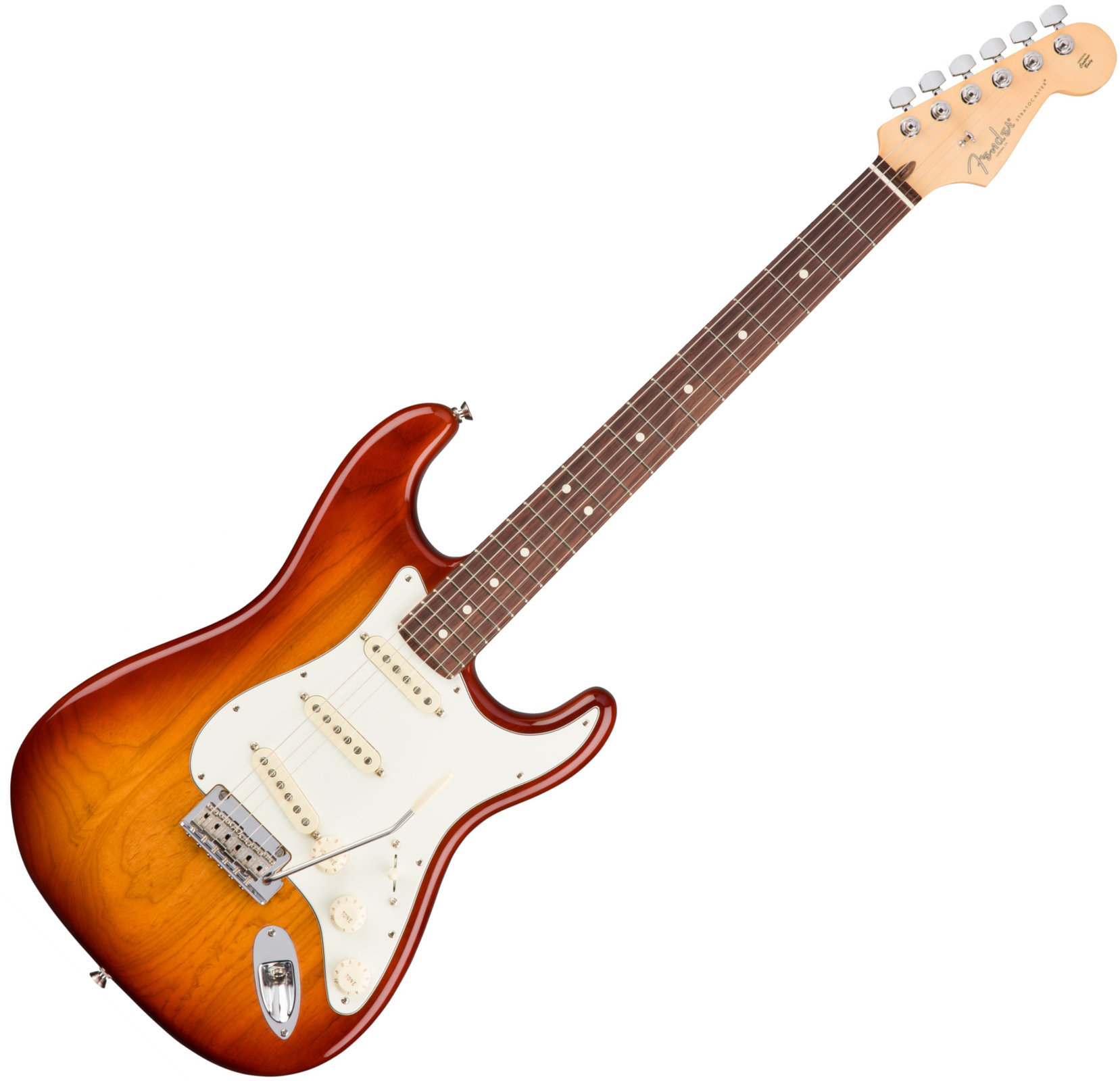 Elektrická kytara Fender American PRO Stratocaster RW Sienna Sunburst