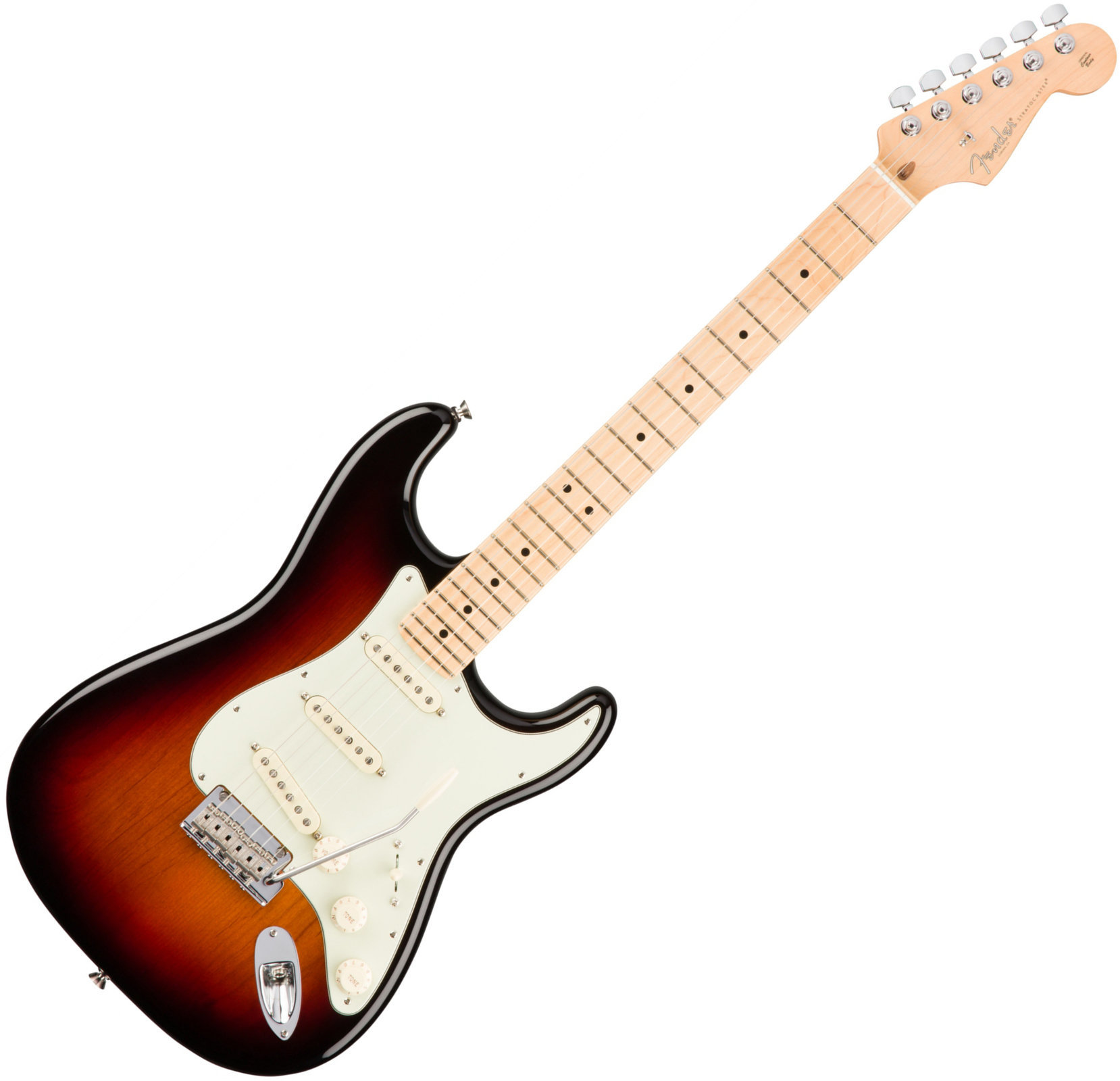 Electric guitar Fender American PRO Stratocaster MN 3-Tone Sunburst