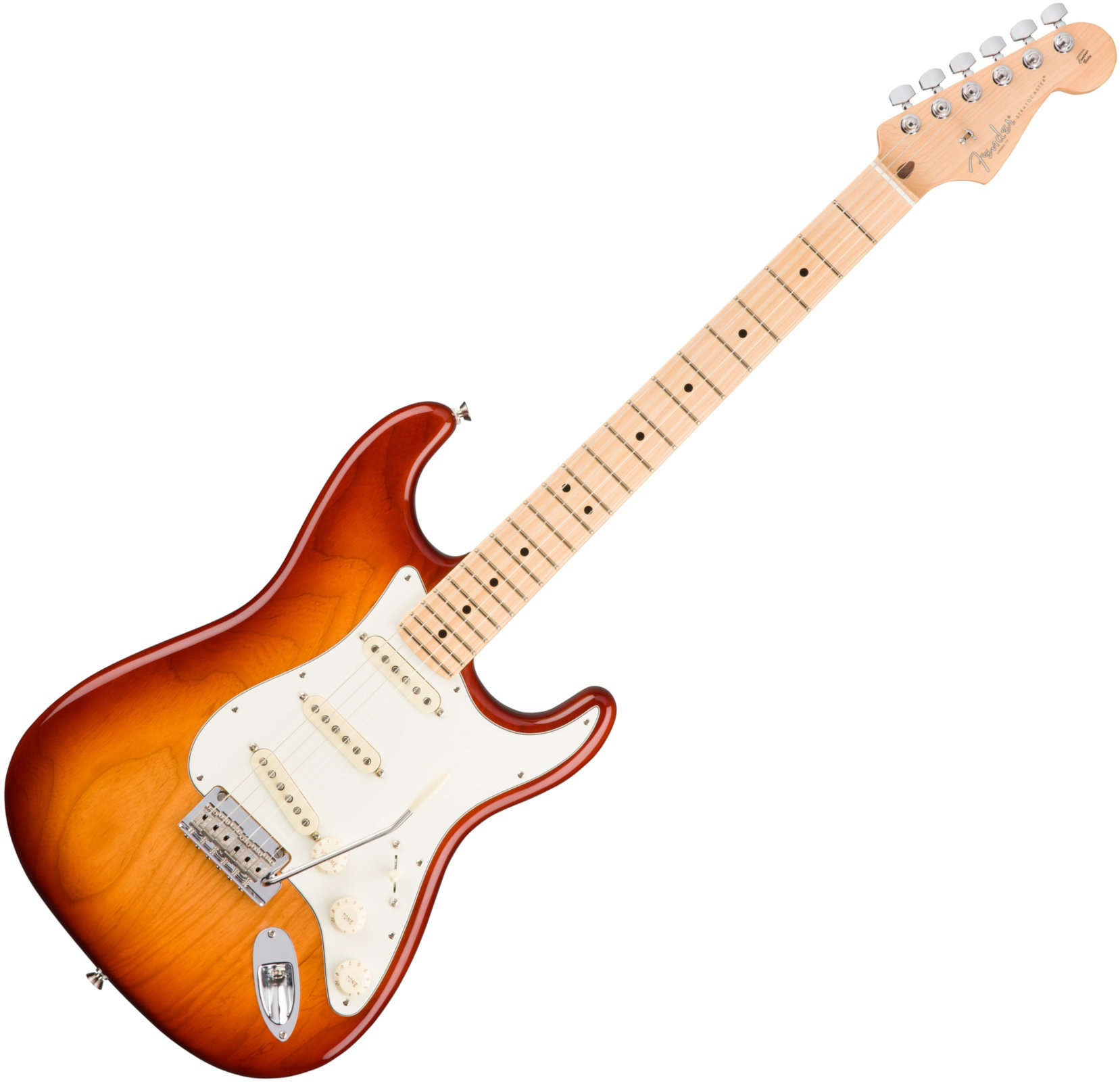 Guitare électrique Fender American PRO Stratocaster MN Sienna Sunburst