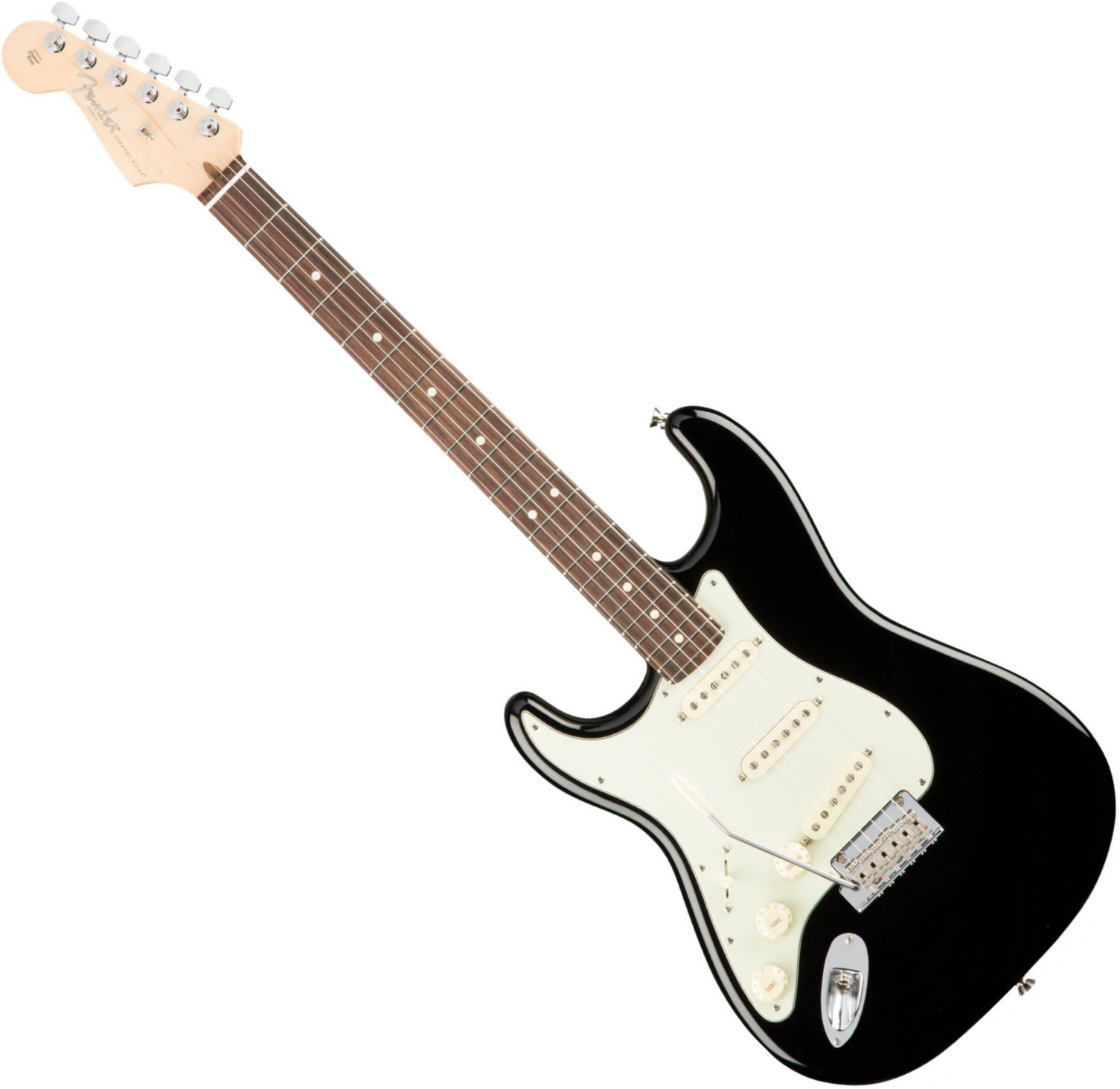 Elektromos gitár Fender American PRO Stratocaster RW Black LH