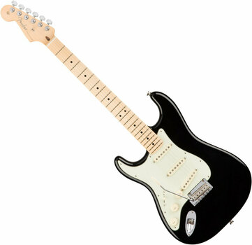Elektrická gitara Fender American PRO Stratocaster MN Black LH - 1
