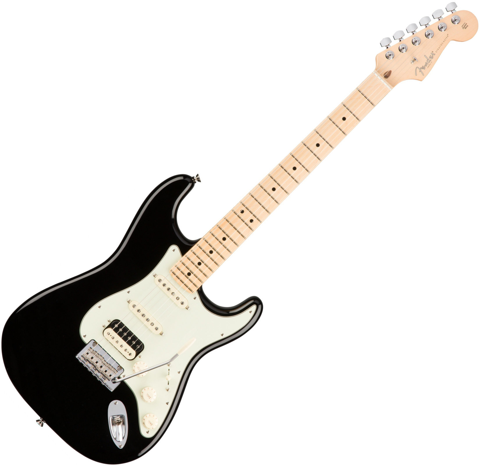 Chitară electrică Fender American PRO Stratocaster HSS Shawbucker MN Black