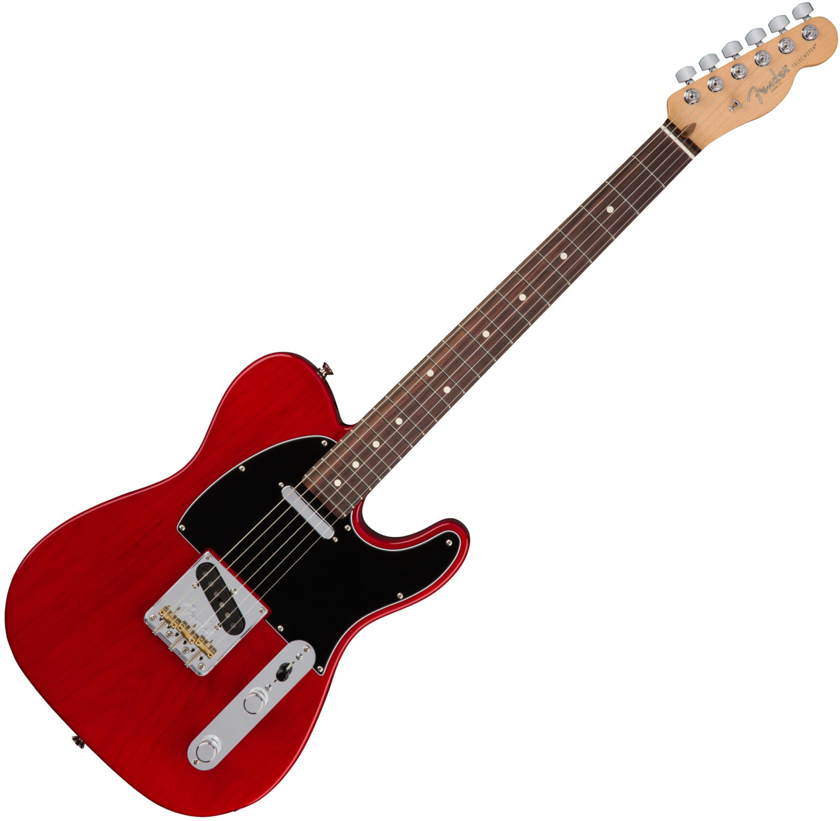 Elektrisk guitar Fender American PRO Telecaster RW Crimson Red Transparent