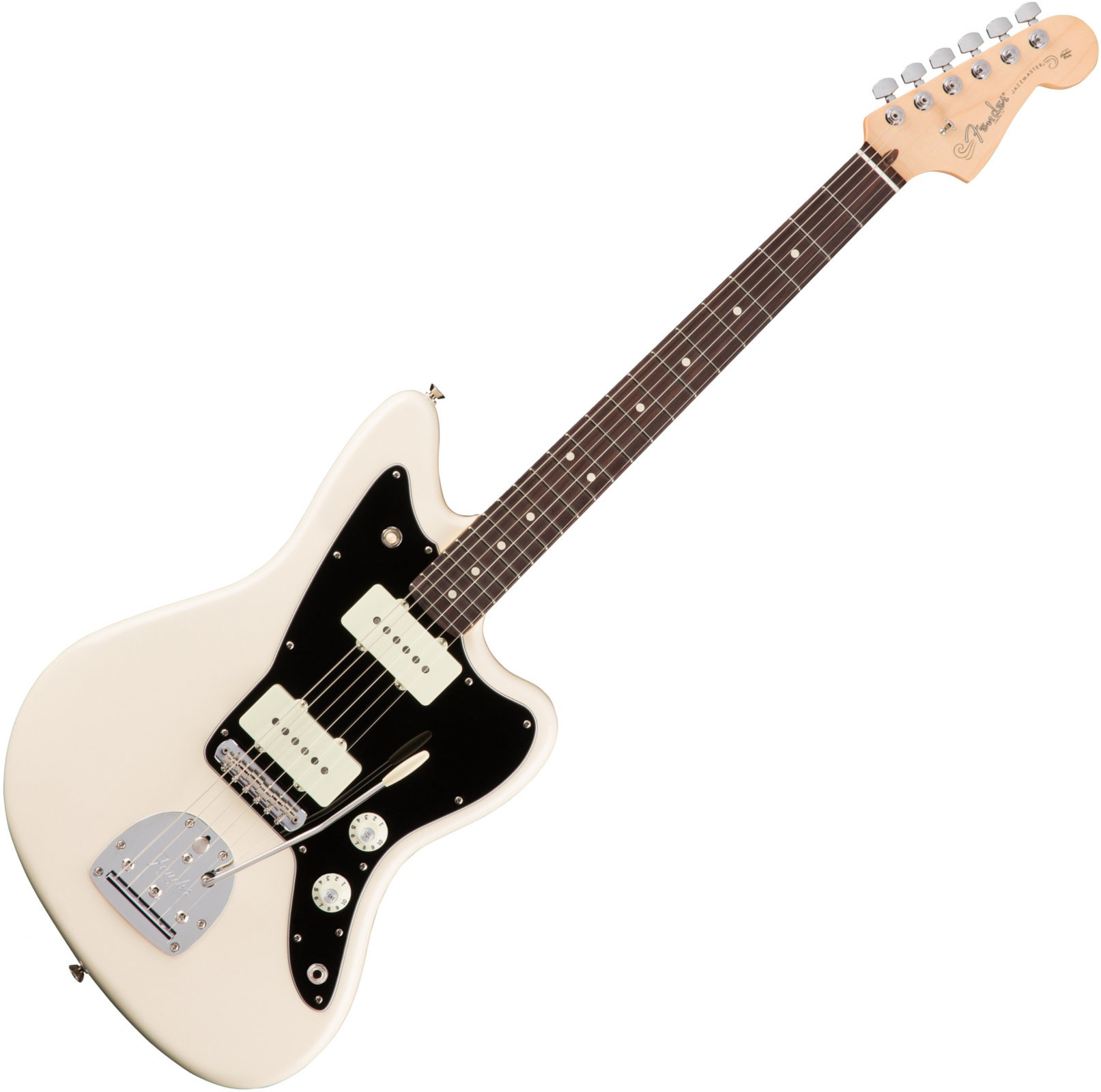 Guitare électrique Fender American PRO Jazzmaster RW Olympic White