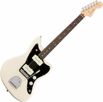 E-Gitarre Fender American PRO Jazzmaster RW Olympic White - 1