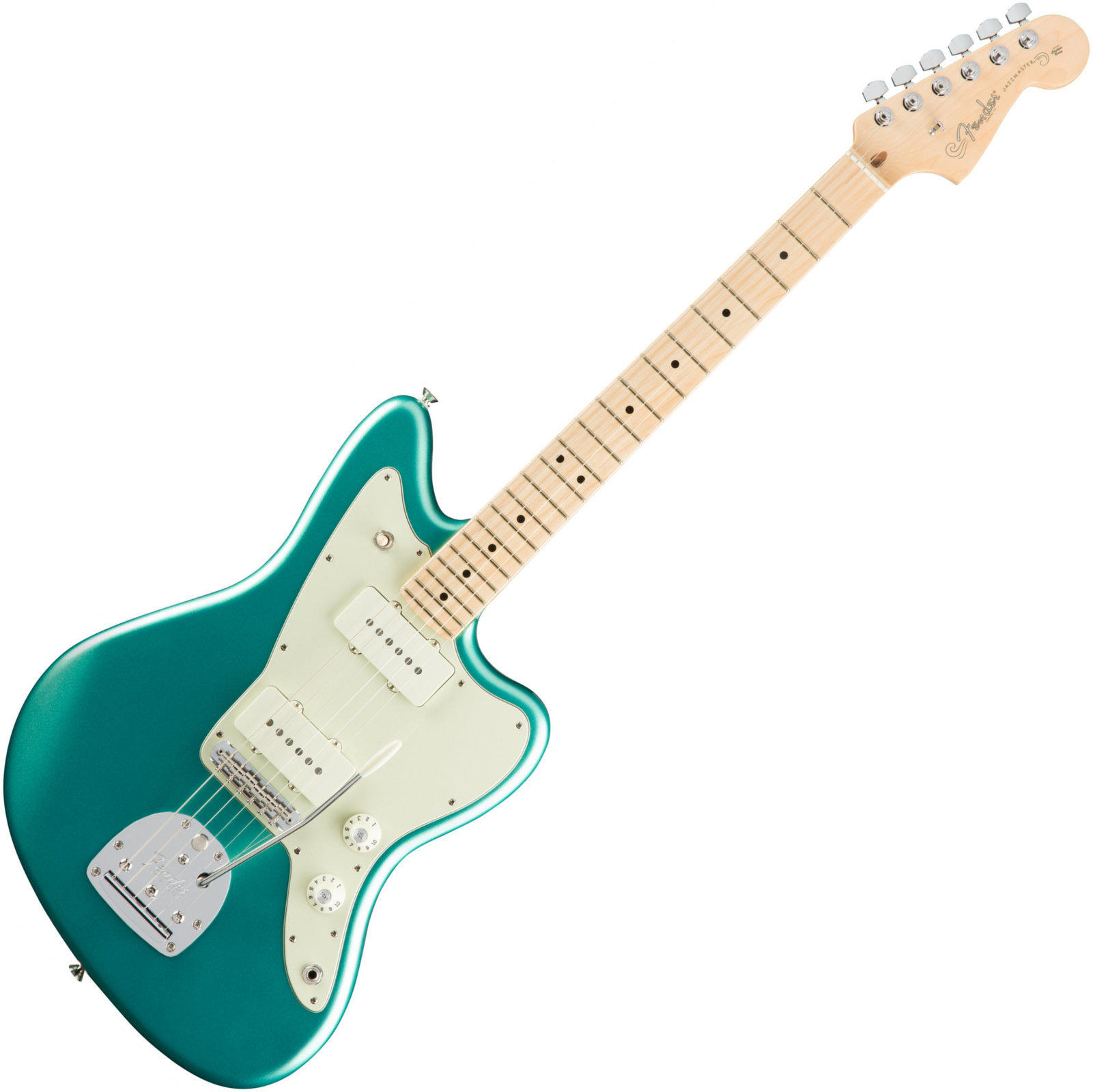 Elektrische gitaar Fender American PRO Jazzmaster MN Mystic Seafoam