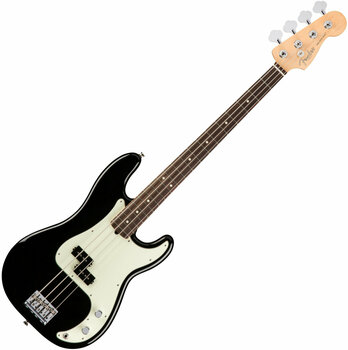 Elektrická baskytara Fender American PRO Precision Bass RW Černá - 1