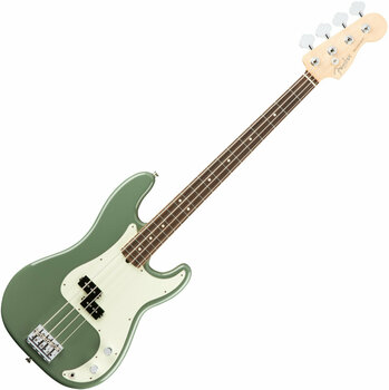 Električna bas kitara Fender American PRO Precision Bass RW Antique Olive - 1