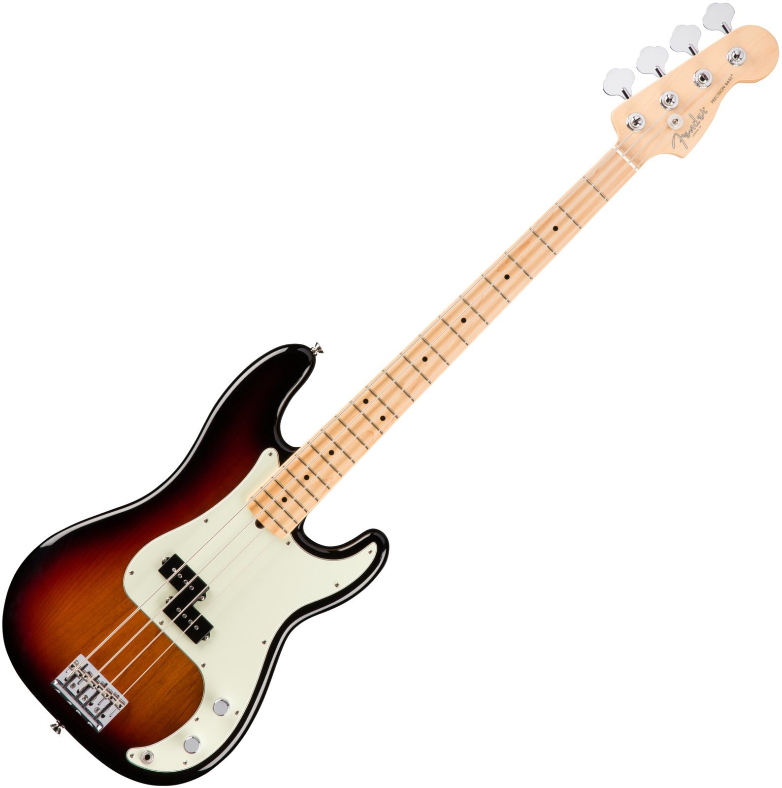Elektrische basgitaar Fender American PRO Precision Bass MN 3-Tone Sunburst