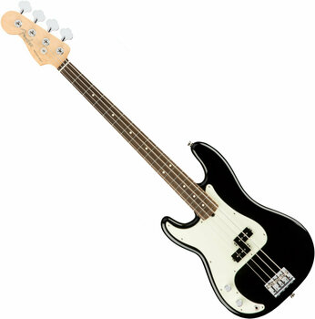 Elektrická baskytara Fender American PRO Precision Bass LH RW Black - 1