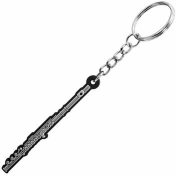 Music pendant Musician Designer Flute Key Chain - 1