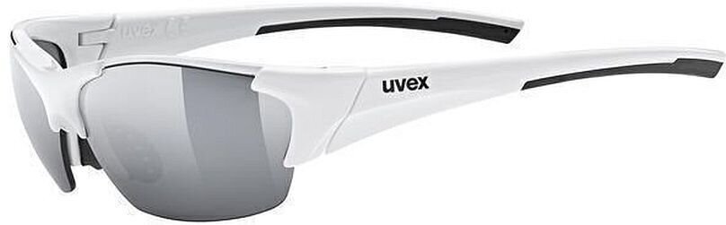Kolesarska očala UVEX Blaze lll White Black/Mirror Silver Kolesarska očala