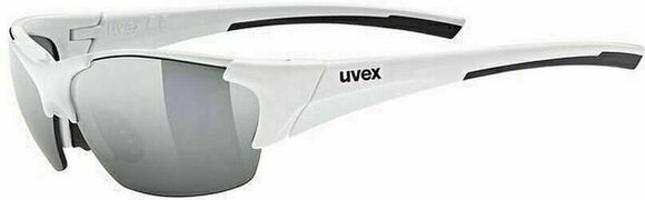 Cykelbriller UVEX Blaze lll White Black/Mirror Silver Cykelbriller - 1
