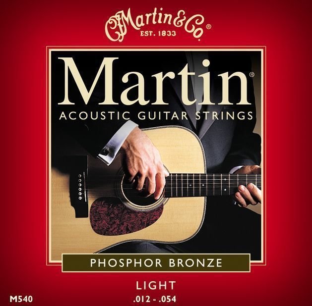 Struny pro akustickou kytaru Martin M 540