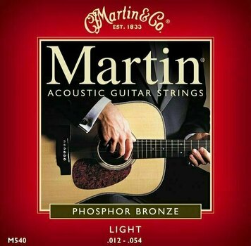 Cordes de guitares acoustiques Martin M 540 - 1