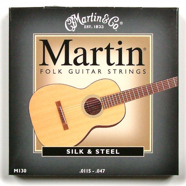 Saiten für Akustikgitarre Martin M 130