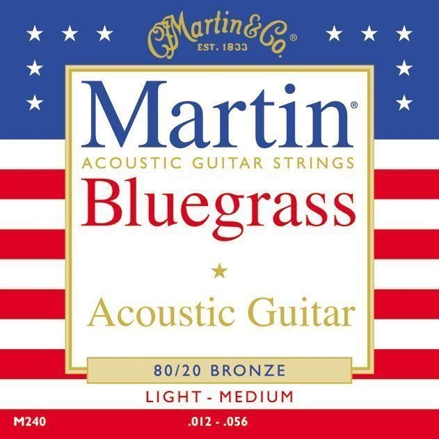 Struny do gitary akustycznej Martin M 240
