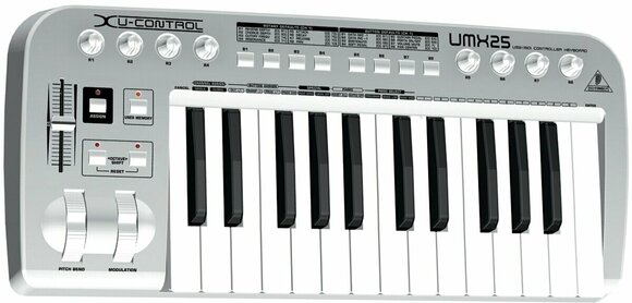 MIDI Πληκτρολόγιο Behringer UMX 25 U-CONTROL - 1
