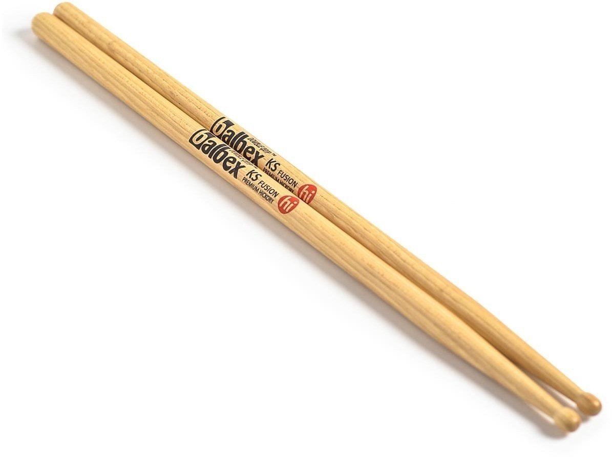 Drumstokken Balbex KS Fusion Double Grip Premium Hickory Drumstokken