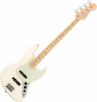 Basse électrique Fender American PRO Jazz Bass MN Olympic White Basse électrique - 1