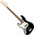 4-strängad basgitarr Fender American PRO Jazz Bass RW LH Svart