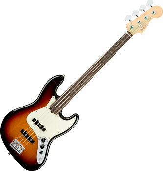 Basse électrique Fender American PRO Jazz Bass FL RW 3-Tone Sunburst - 1