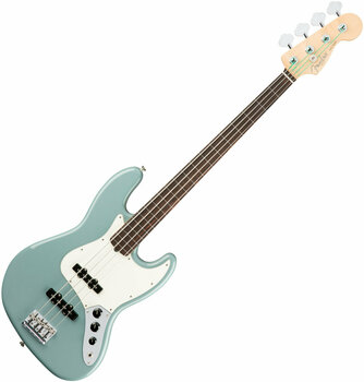 Elektrische basgitaar Fender American PRO Jazz Bass FL RW Sonic Grey - 1
