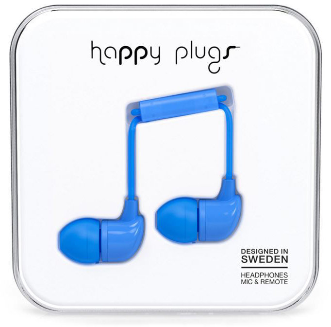 Ecouteurs intra-auriculaires Happy Plugs In-Ear Navy