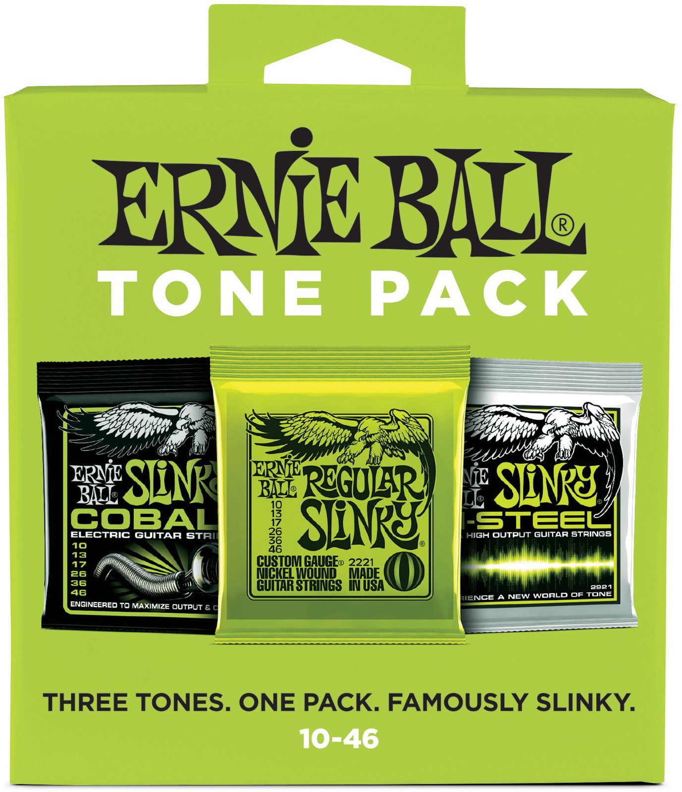 Cordes pour guitares électriques Ernie Ball 3331 Tone Pack