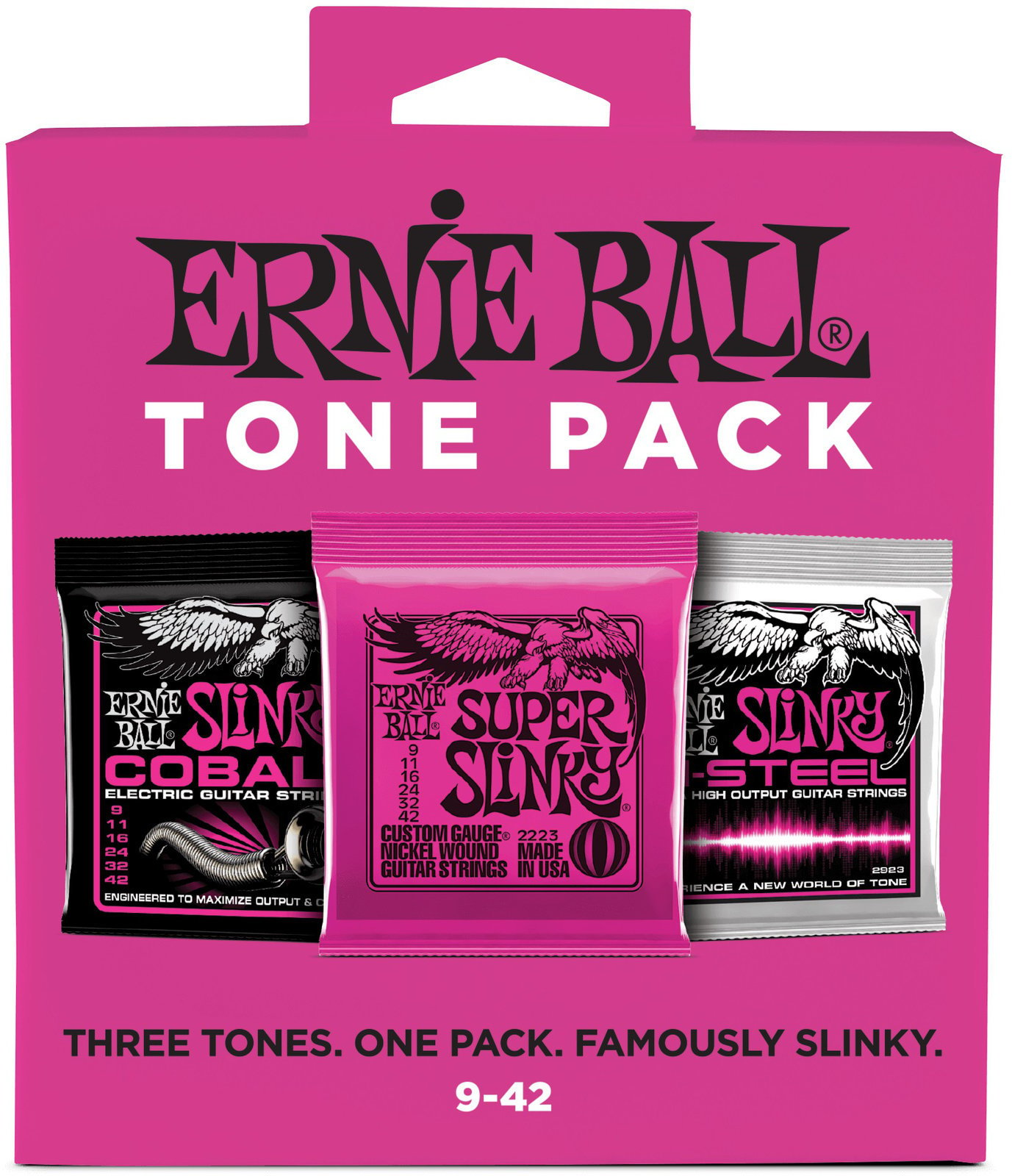 Strune za električno kitaro Ernie Ball 3333 Tone Pack
