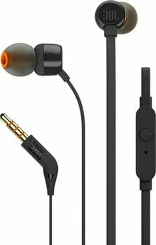 In-Ear Headphones JBL T110 Μαύρο - 1
