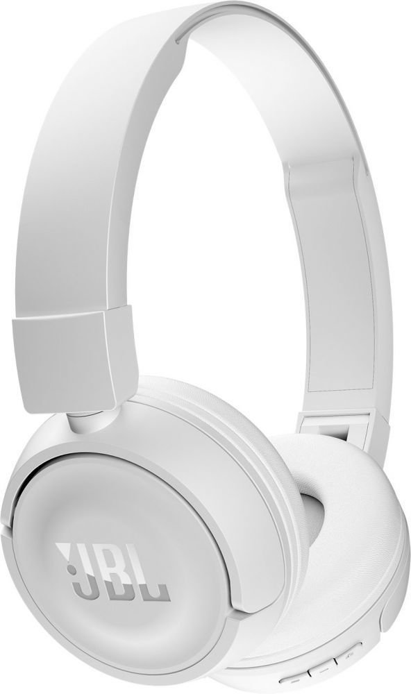 Безжични On-ear слушалки JBL T450BT White