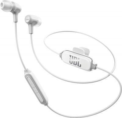 Безжични In-ear слушалки JBL E25BT бял
