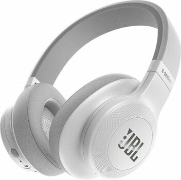 Bezdrátová sluchátka na uši JBL E55BT White - 1
