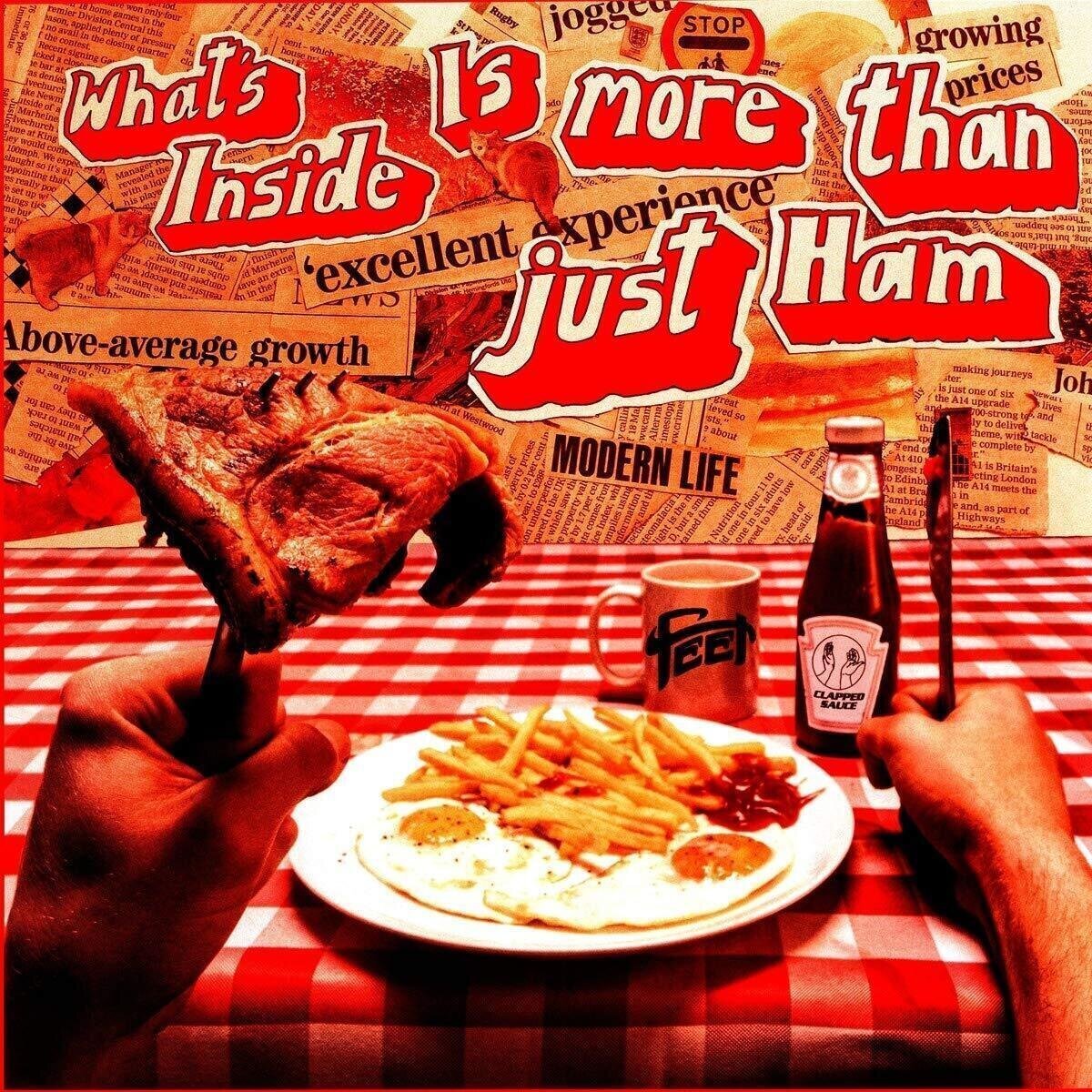 Disco de vinilo Feet - What's Inside Is More Than Just Ham (LP) Disco de vinilo
