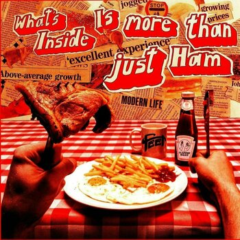 Schallplatte Feet - What's Inside Is More Than Just Ham (LP) - 1