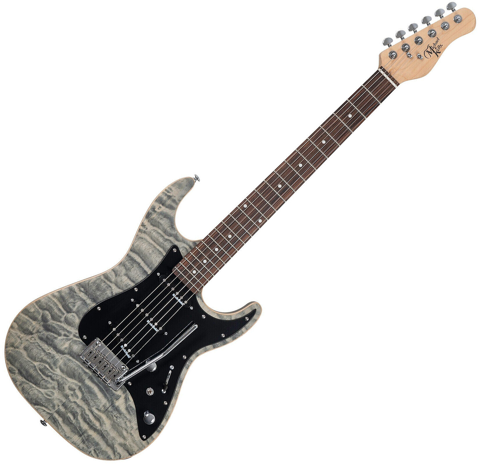 Elektromos gitár Michael Kelly 60 S1 Custom Collection Black Wash