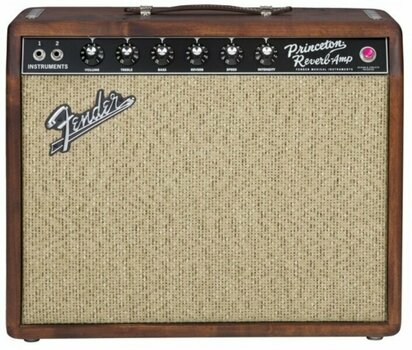 Combo de chitară pe lampi Fender '65 Princeton Reverb Knotty Pine Limited Edition - 1