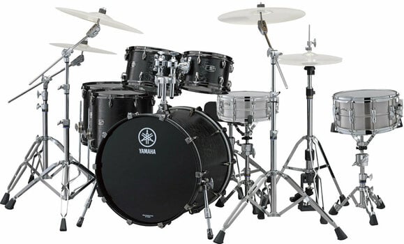 Akoestisch drumstel Yamaha Live Custom Black Wood Larnell Lewis - 1
