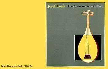Music sheet for guitars and bass guitars Josef Kotík Hrajeme na mandolínu - 1
