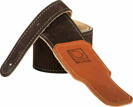 Leather guitar strap Boss BSS-25-BRN Leather guitar strap Brown - 1