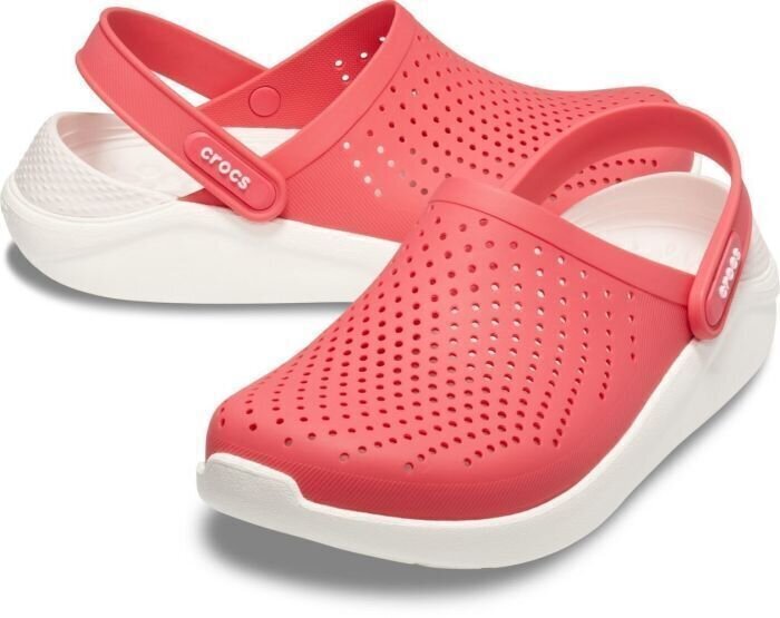 Unisex cipele za jedrenje Crocs LiteRide Clog Poppy/White 36-37