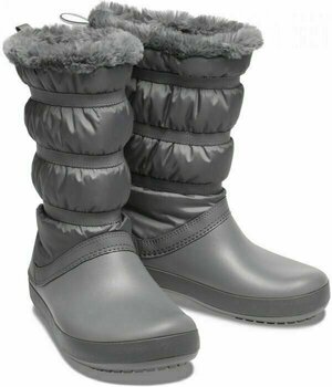 Obuv na loď Crocs Women's Crocband Winter Boot Charcoal 37-38 - 1