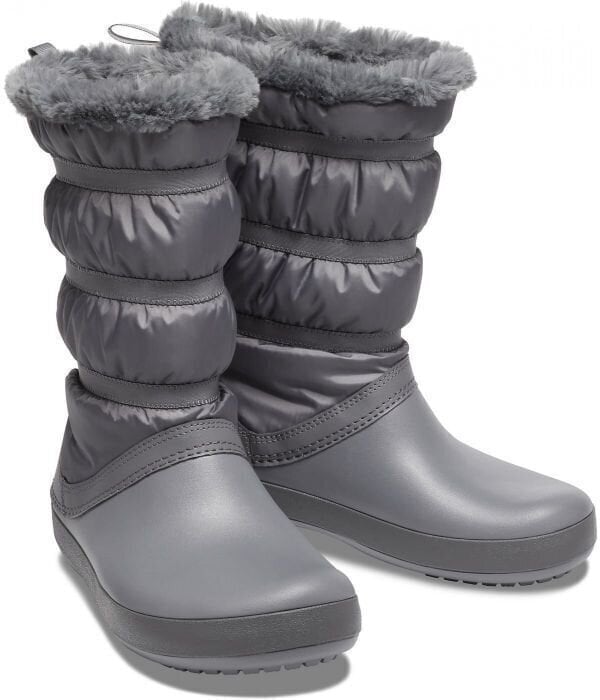 Pantofi de Navigatie Crocs Crocband Winter Boot Cizme de zăpadă Charcoal 36-37