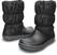Buty żeglarskie damskie Crocs Women's Winter Puff Boot Black/Charcoal 39-40