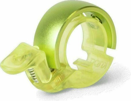 Campanilla de bicicleta Knog Oi Classic S LE Luminous Lime Campanilla de bicicleta - 1