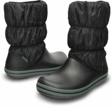 Pantofi de Navigatie Crocs Winter Puff Boot Cizme de zăpadă Negru/Cărbune 37-38 - 1