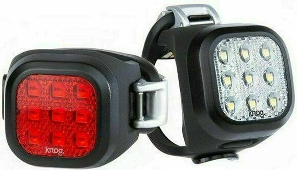 Fietslamp Knog Blinder Mini Niner Black Front 20 lm / Rear 11 lm Niner Fietslamp - 1