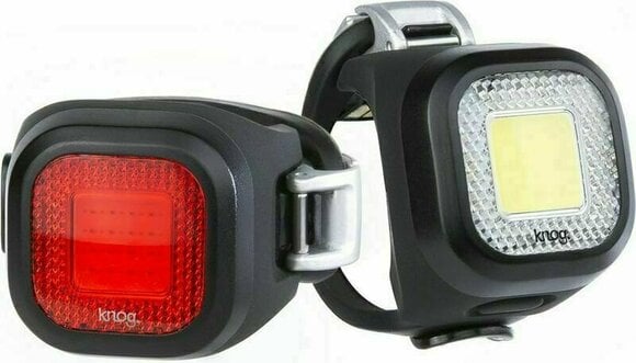 Cycling light Knog Blinder Mini Chippy Black Front 20 lm / Rear 11 lm Chippy Cycling light - 1