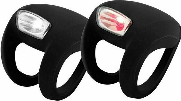 Luci bicicletta Knog Frog Strobe Nero Front 8,5 lm / Rear 2,5 lm Luci bicicletta - 1
